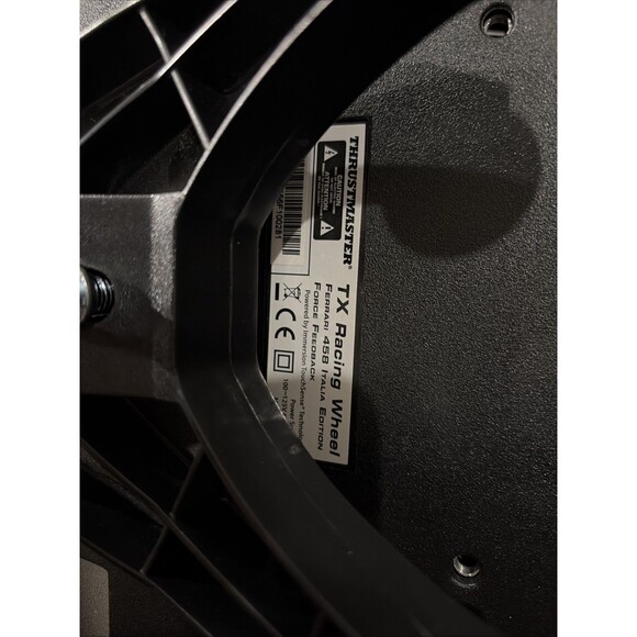 Rare Xbox Thrustmaster TX Ferrari 458 Italia Edition Wheel Only Great Conditon - Picture 8 of 8